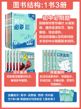 2025版初中必刷题合集，助力学生掌握核心知识，备战升学考试